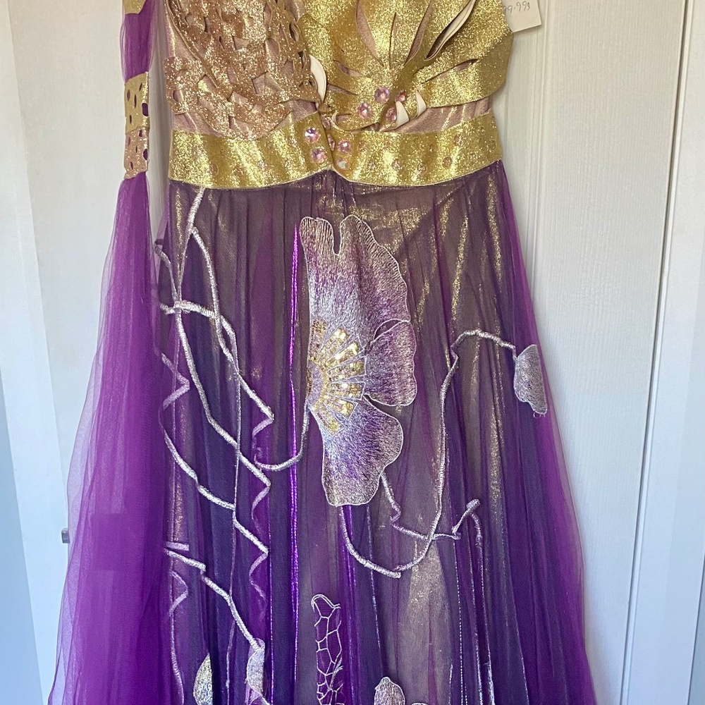 Mermaid ethereal goddess long dress